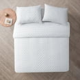 thumbnail image 3 of VCNY Home Nina II 3-Piece White Geometric Comforter Set, Full/Queen, Adult, Unisex, 3 of 6