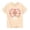 Beige, variant on Carnation Printed T Shirt Mom Shirt Happy Mothers Day Casual Graphic Short Sleeve Tops for Daily Wear And Holiday Celebration for 3-14 Years