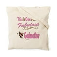 thumbnail image 2 of CafePress - Totally Fabulous Godmother Tote Bag - Unisex Canvas Tote Bag, Beige, 1-Piece, 2 of 7