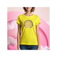 thumbnail image 2 of Playera Blusa De Mamá Estilo Arcoiris – Amor, Arcoíris y Corazones en Cada Suspiro Color Amarillo Talla Chica Marca Emil SaEs, 2 of 4