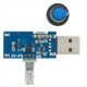 thumbnail image 4 of Regulador Velocidad Viento con Regulador Ventilador USB, Regulador Volumen Aire, Silenciador Refrigeración, Módulo de Interruptor de Velocidad del Ventilador Multifunción, 5 V CC., 4 of 6