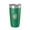 Green, variant on Boulder Lake Map Tumbler Travel Mug Insulated Laser Engraved Coffee Cup Wisconsin 20 oz Coral