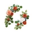 thumbnail image 2 of 2 piezas de flores de arco de boda Strade Fareast Limited guirnalda decoraciones rústicas 45 cm x 25 cm 40 cm x 20 cm, 2 of 8