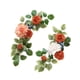 thumbnail image 2 of 2 piezas de flores de arco de boda, guirnalda de flores artificiales, flores de seda, esquina rústica Estilo E, 2 of 9