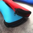 thumbnail image 2 of Bolsa de almohada con cremallera para buceo, bolsa de tela con logotipo, cuchillo, tenedor y cuchara, pajita para almacenamiento, color negro y rojo, 20 cm y 24 cm, 2 of 5