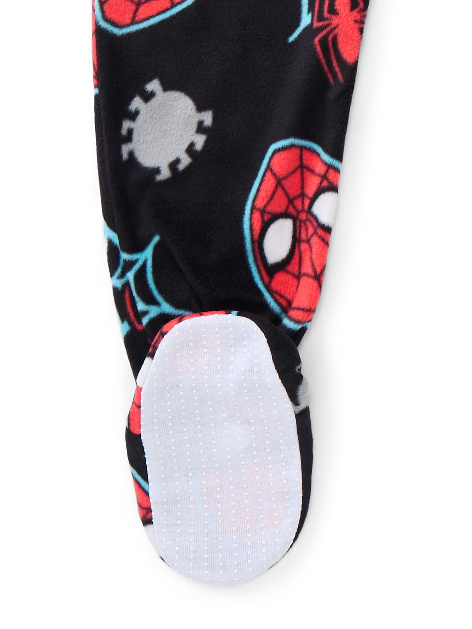 Spider-Man Toddler Unisex One Piece Sleeper Pajamas, Sizes 12M-5T