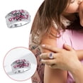 thumbnail image 2 of Joyería de las mujeres Anillos de tamaño adecuado para la mayoría de las mujeres Exquisito Día de San Valentín Anillos Anillos de Cumpleaños Anillo, 2 of 8
