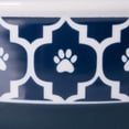 thumbnail image 2 of Cuencos y Botes para Mascotas Bone Dry Colección Lattice Cerámica Antideslizante, 2 of 23