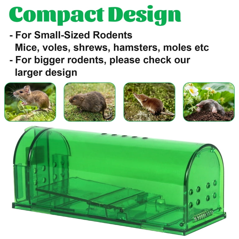 Mouse Trap, Human Rat Traps Cage, Catch Trap Cage Trap For Mice Rodents  Field Voles For Indoor And Outdoor