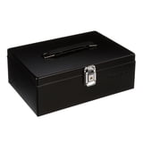 First Alert 3020F Black Steel Cash Box - Walmart.com