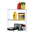 thumbnail image 2 of Grayline 15-1/2 in. H X 12 in. W X 25-1/2 in. L PE Coated White Stackable Shelf, 2 of 2