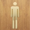 thumbnail image 3 of 1 Pair Restroom Identification Signs Men Women Bathroom Signs Bathroom Identification Signs, 3 of 8