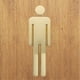 thumbnail image 5 of GOOHOCHY 1 par de letreros de identificación para baños, para hombres y mujeres., 5 of 8