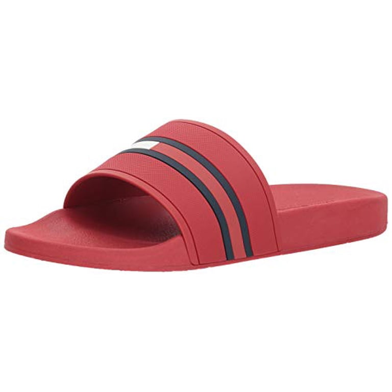 BRAND NEW TOMMY HILFIGER Men\'s Logo Slide Sandal Tonal Logo Pool Slides | Sandals & Slides | Tommy Hilfiger main image 4