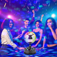 thumbnail image 4 of Rotating 5in Disco Ball Party Lights with Remote, 6-12RPM Adjustable Disco Ball,18 LEDs DJ Light,Hanging and Table 2 Use, 4 of 8