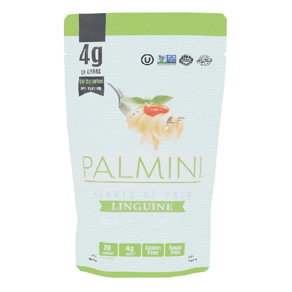 Palmini Heart of Palm Linguine Pasta Pouch, 12 oz [Pack of 6] Walmart