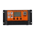thumbnail image 2 of Mppt for Pwm Solar Charge Controller Solar Panel Battery Regulator Dual Usb Port 80A, 2 of 10