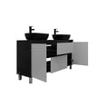 thumbnail image 3 of Gabinete Para Baño MÉDANO Con Doble Lavamanos Minimalista, 3 of 6