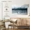 thumbnail image 5 of Elephant Stock Horizon Abstract Wall Art - Horizontal Canvas Wall Art - Living Room Wall Decor - Abstract Canvas - Blue And Gray Decor By Stephane Fontaine - 12" x 8", 5 of 8