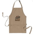 thumbnail image 4 of Rub, Smoke, Eat, Repeat Embroidered Iron On/Sew patch [4.84 X 5.39], 4 of 5