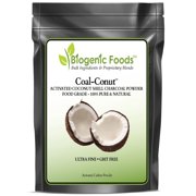 Coal-Conut - Activated Coconut Shell Charcoal Fine Husk Food Grade Powder (Ultra-Fine) - Organic Use Approved