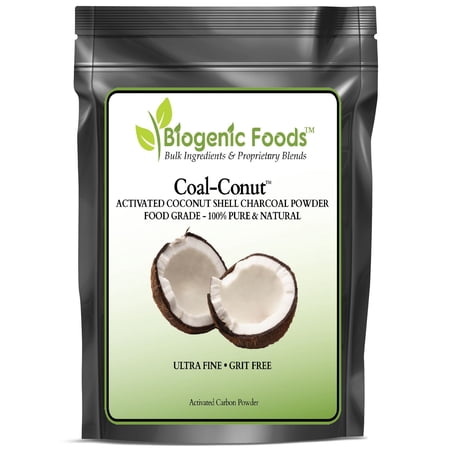 Coal-Conut - Activated Coconut Shell Charcoal Fine Husk Food Grade Powder (Ultra-Fine) - Organic Use Approved