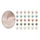 thumbnail image 5 of 30 colgantes de dijes coloridos para hacer joyas, chapados en oro y plata, DIY Tortuga, 5 of 9