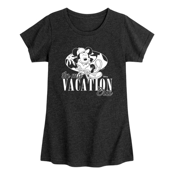 Disney - In My Vacation Era Toddler Girls' Toddler Short Sleeve Graphic T-Shirt