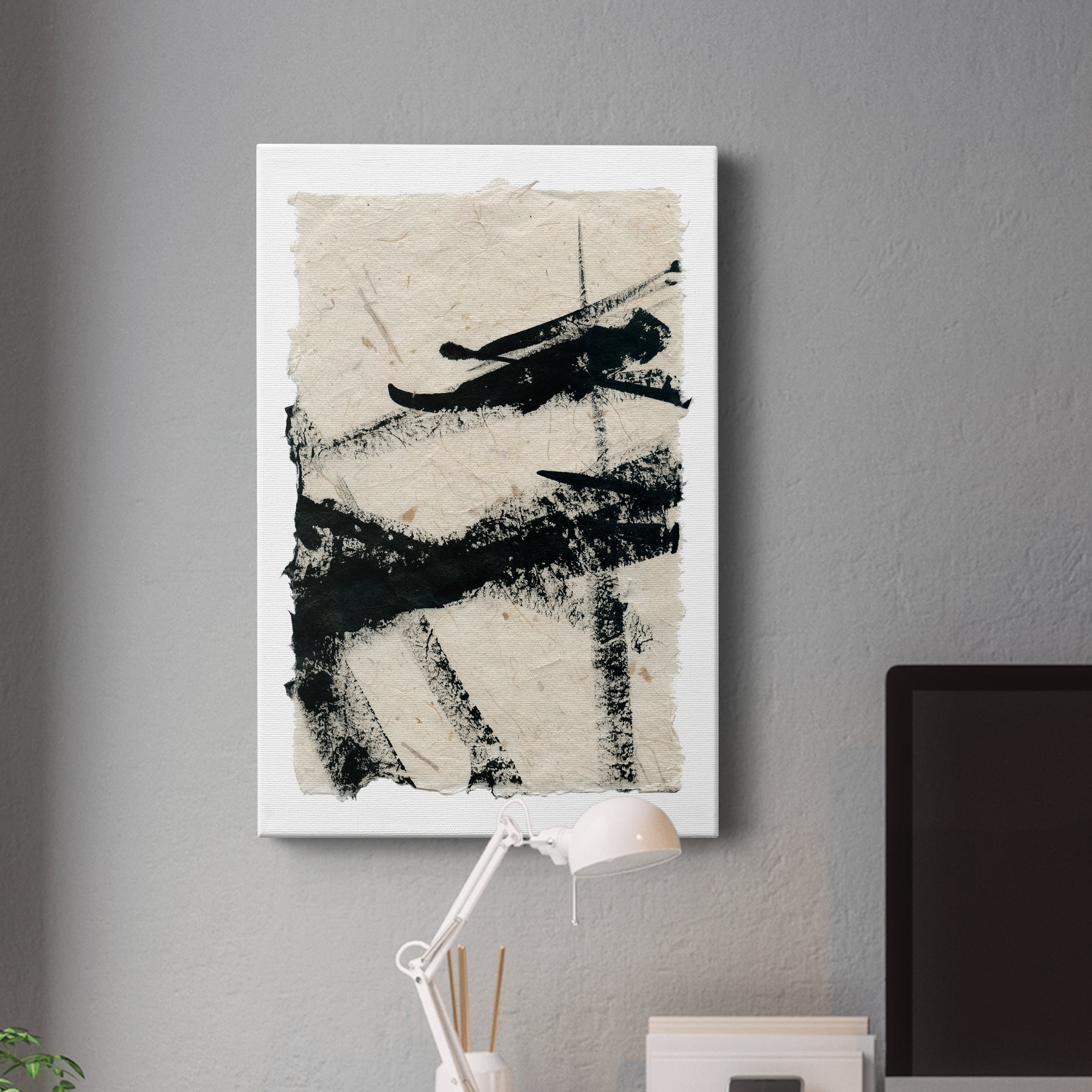 Lines Crossed II Premium Gallery Wrapped Canvas - Ready to Hang - 12 x 18