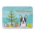 thumbnail image 1 of Carolines Treasures BB1575RUG Christmas Tree & Boston Terrier Machine Washable Memory Foam Mat, 1 of 1