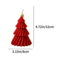 thumbnail image 3 of Mecorevxz Christmas Decorations Christmas Tree Aromatherapy Candle Xmas Tree Shaped Candles Gifts for Home Party Room Table Decorations,Xmas Gifts(Red), 3 of 6