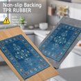 thumbnail image 4 of BlueDreamer Kitchen Rugs 3Pcs, Non Slip Kitchen Mats for Floor Waterproof & Stain Resistant Carpet Area Rug for Kitchen, Laundry Room, Hallway, 4 of 11