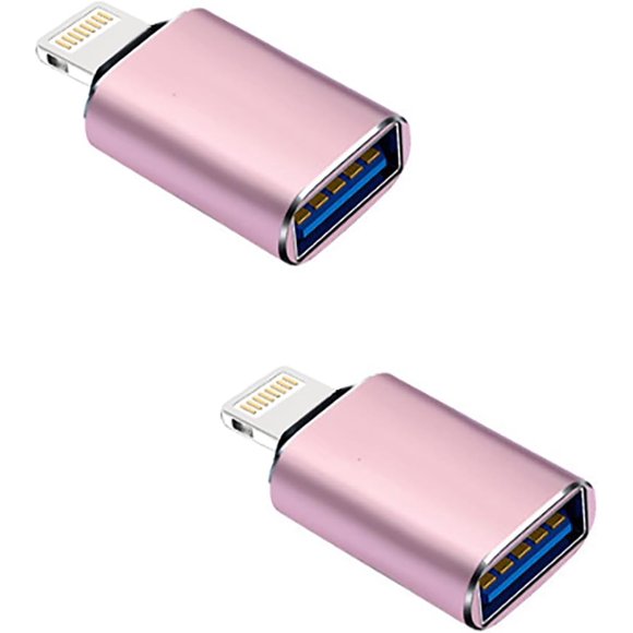 shiyou-Apple MFI Certified Lightning to USB Camera Adapter, USB 3.0 OTG Cable Adapter for iPhone 14 13 12 11 XS XR X SE 8 7 6 5 iPad to Connect Card Reader, Keyboard, Mouse, Piano, USB Flash Drive (P