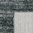 thumbnail image 6 of SAFAVIEH Hudson Shag Jaden Striped Runner Rug, Dark Grey/Ivory, 2'3" x 8', 6 of 8