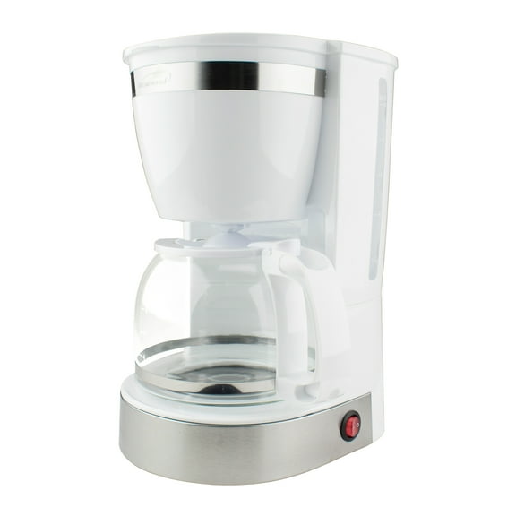 Brentwood Appliances 10 Cup 800 Watt Coffee Maker in White