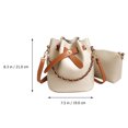 thumbnail image 4 of SHISUYAN 1 Set of Drawstring Storage Bag Messenger Bag Stylish Bucket Bag Shoulder Bag, 4 of 9