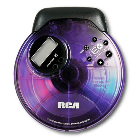 RCA Personal CD Player, Purple, RP2502CP