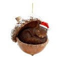 thumbnail image 1 of Adornos de animales del bosque en forma de bellota 2D, criaturas del bosque para amantes de los animales., 1 of 7