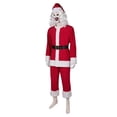 thumbnail image 4 of Disfraz de Papá Noel Art the Clown Terrifier 3 para adultos, disfraz de fantasía para hombre y mujer, máscara, traje de carnaval de Halloween, 4 of 5