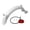 White, variant on NFTIGB Electric Scooter Rear Fender and LED Tail Light Combo Set for M365 Pro2 Replacement Accessories Adults Mudguard Shield Bright Safety Light 12.99 inches / 33 cm White