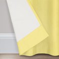 thumbnail image 5 of Eclipse Kendall Kids Thermaback Blackout 42 x 54 Curtain Panel in Lemon, 5 of 15