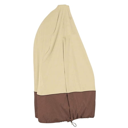 Yoone Hanging Chair Cover Drawstring Closure Waterproof Oxford Cloth Rattan Chair Furniture Protective Cover for Home Yard