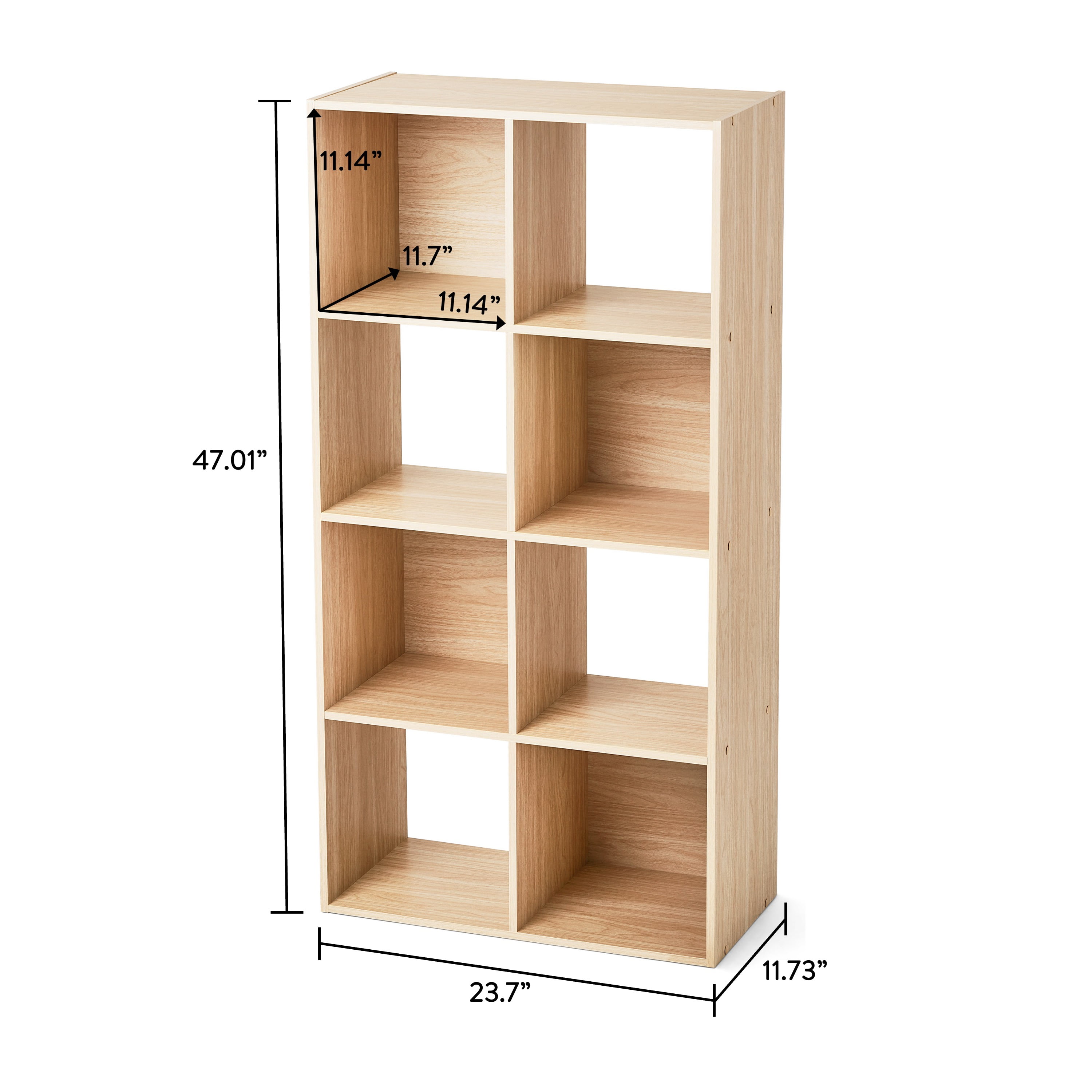 Mainstays 8 Cube Storage Organizer, Spring Pine