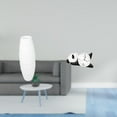 thumbnail image 2 of Lámpara De Pie Con Pantalla De Panda Sencilla, Moderna Y Bonita, Con Jaula Protectora Para Bombillas De Papel. Práctica Y Resistente, Ideal Para Decorar El Hogar: Dormitorio, Sala De Estar U, 2 of 8