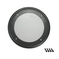 thumbnail image 1 of Unique Bargains Protection de Haut-Parleur 6.5 Pieds Grille Décorative Cercle Accessoires Audio, 1 of 4