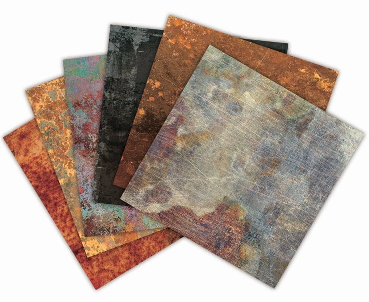 Scrapbook Background Paper - DIY Album and Junk Journal Supplies, Patterned Craft Paper