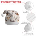 thumbnail image 4 of Fotbe Various Chicken for Christmas Hat, Santa Hat Xmas Holiday Hat Comfort Christmas New Year Festive Party Supplies for Men Women, 4 of 6