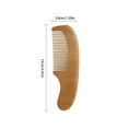 Travel Hair Brush Baby Hair Brush And Comb Set For Wooden Baby Hair