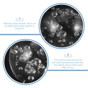 HOMEMAXS 4 Pcs Perspex Water Feature Fountain Bubble DIY Decor