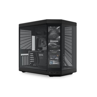 HYTE Y60 Premium ATX Mid Tower Computer Chassis - Black, Panoramic